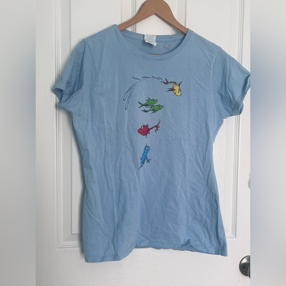 Dr. Seuss Fish T-shirt Medium